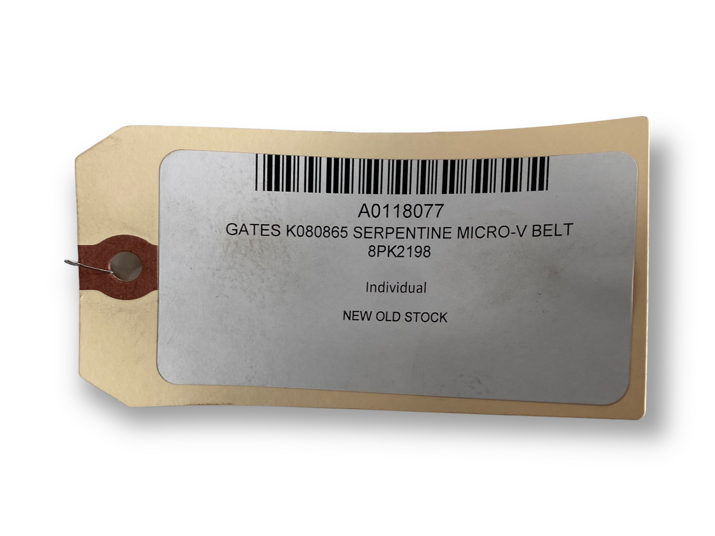 Gates K080865 Serpentine Micro-V Belt 8PK2198
