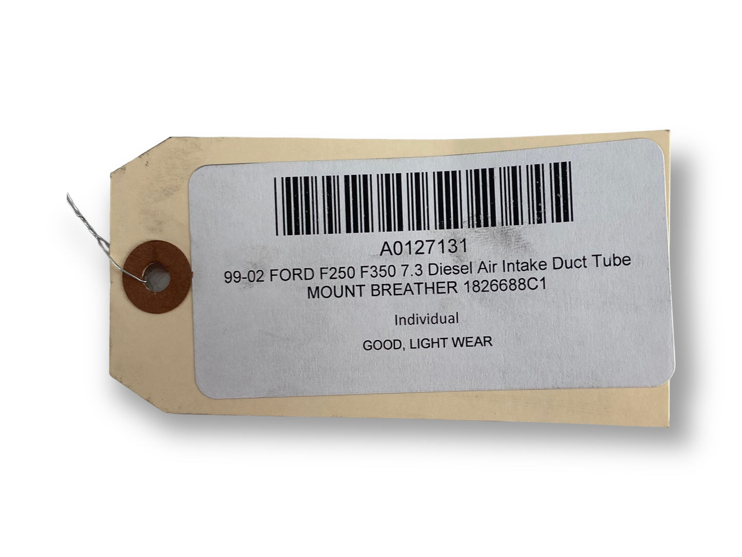 99-02 Ford F250 F350 7.3 Diesel Air Intake Duct Tube Mount Breather 1826688C1