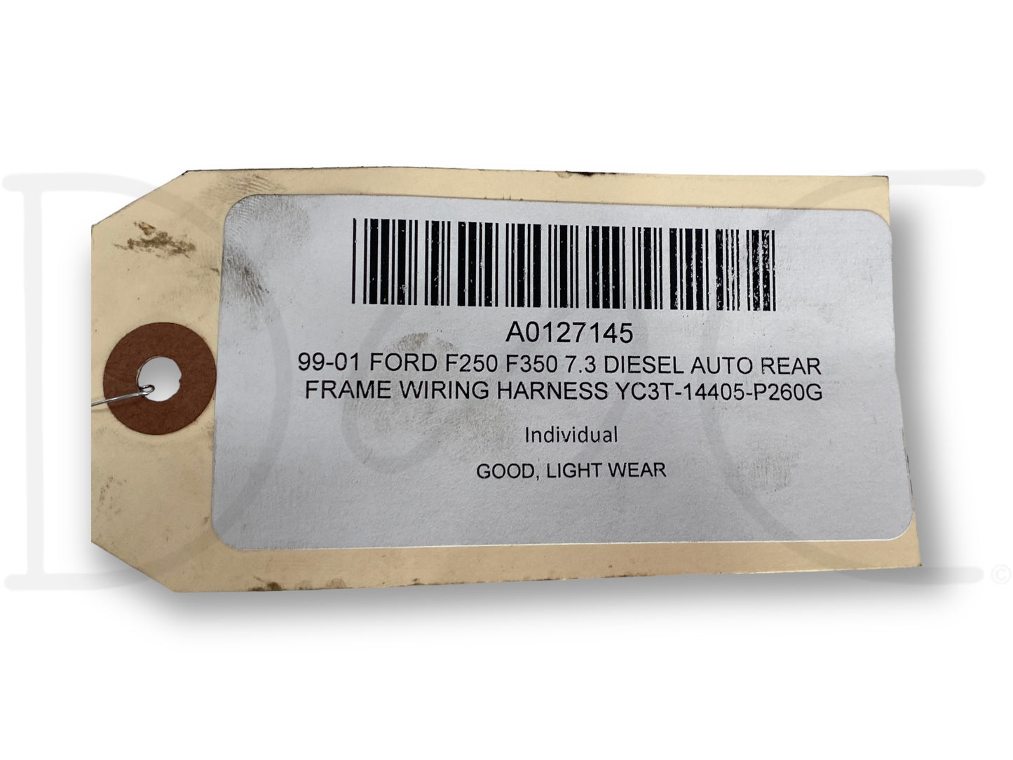 99-01 Ford F250 F350 7.3 Diesel Auto Rear Frame Wiring Harness YC3T-14405-P260G