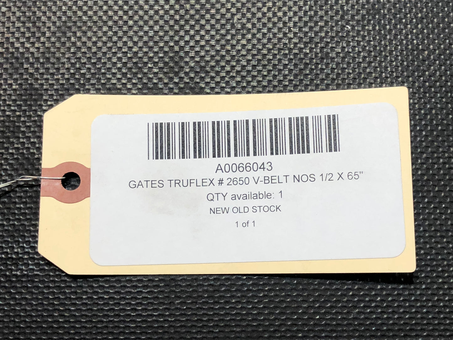 Gates Truflex # 2650 V-Belt NOS 1/2 X 65"