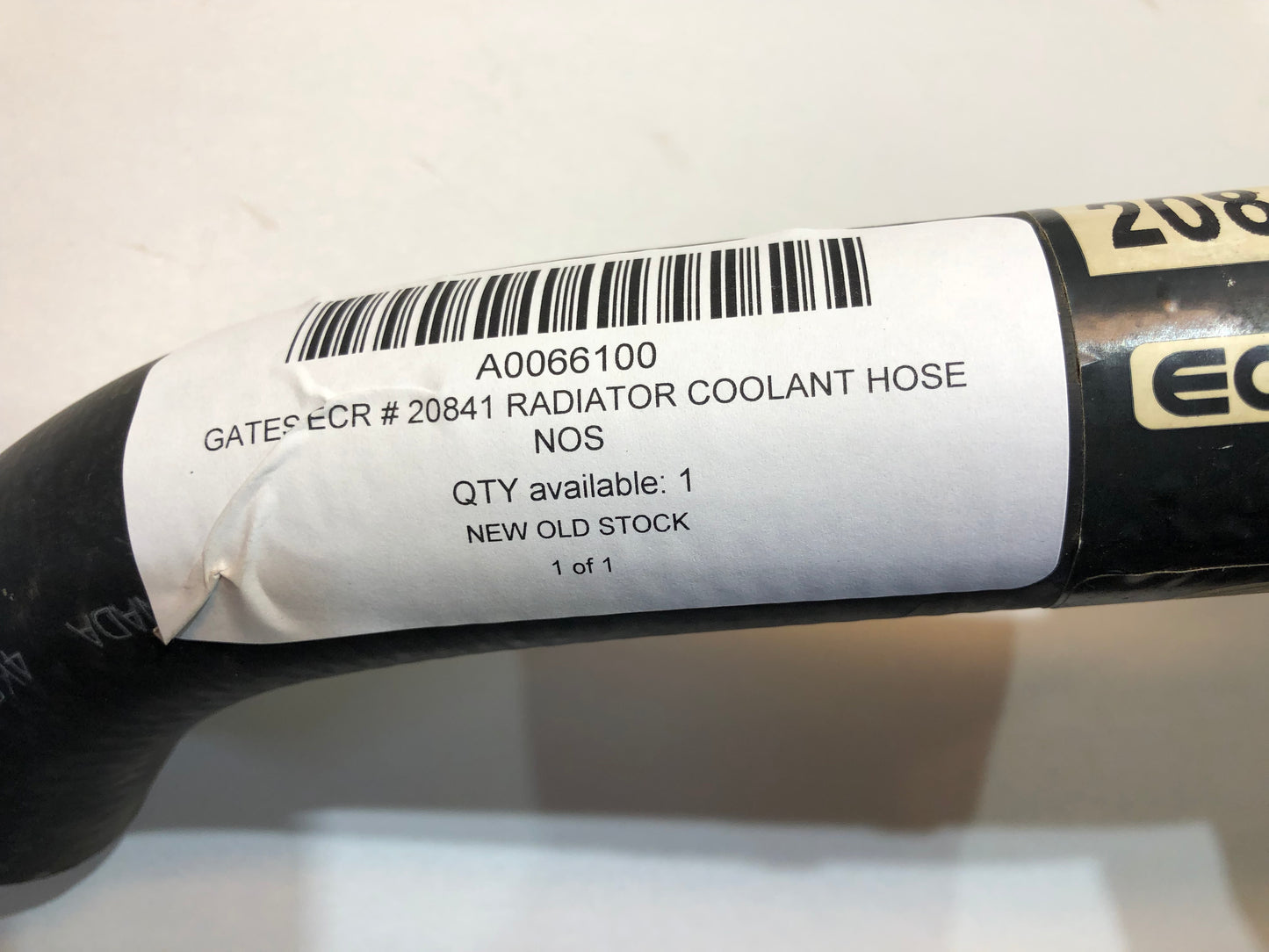 Gates ECR # 20841 Radiator Coolant Hose NOS