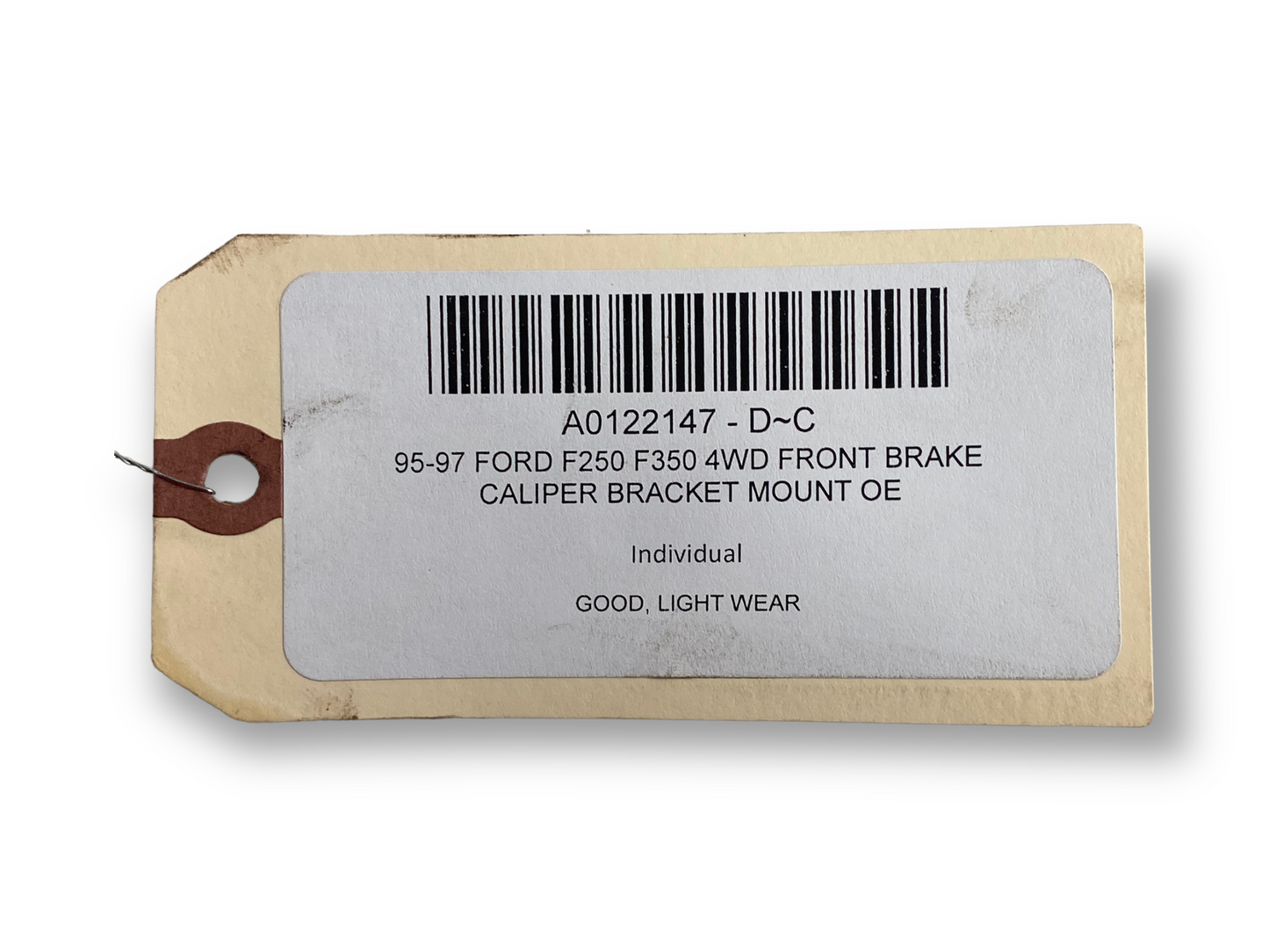 95-97 Ford F250 F350 4WD Front Brake Caliper Bracket Mount OE