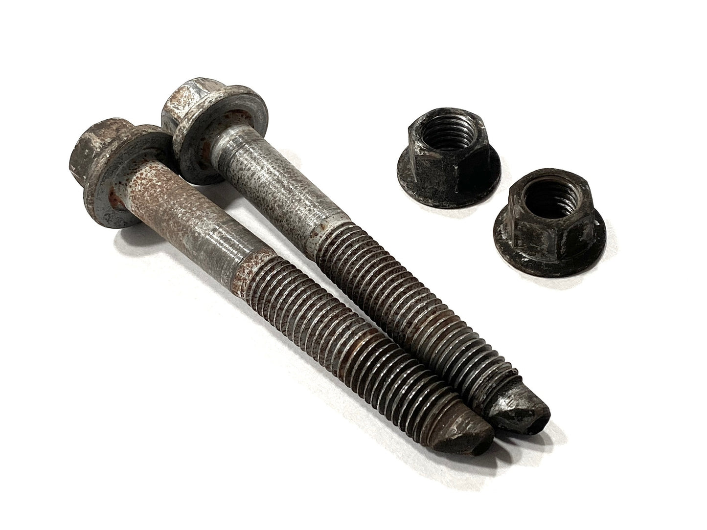 08-10 Ford F450 F550 Front Axle Radius Arm To Frame Bracket OE Bolt Hardware Set