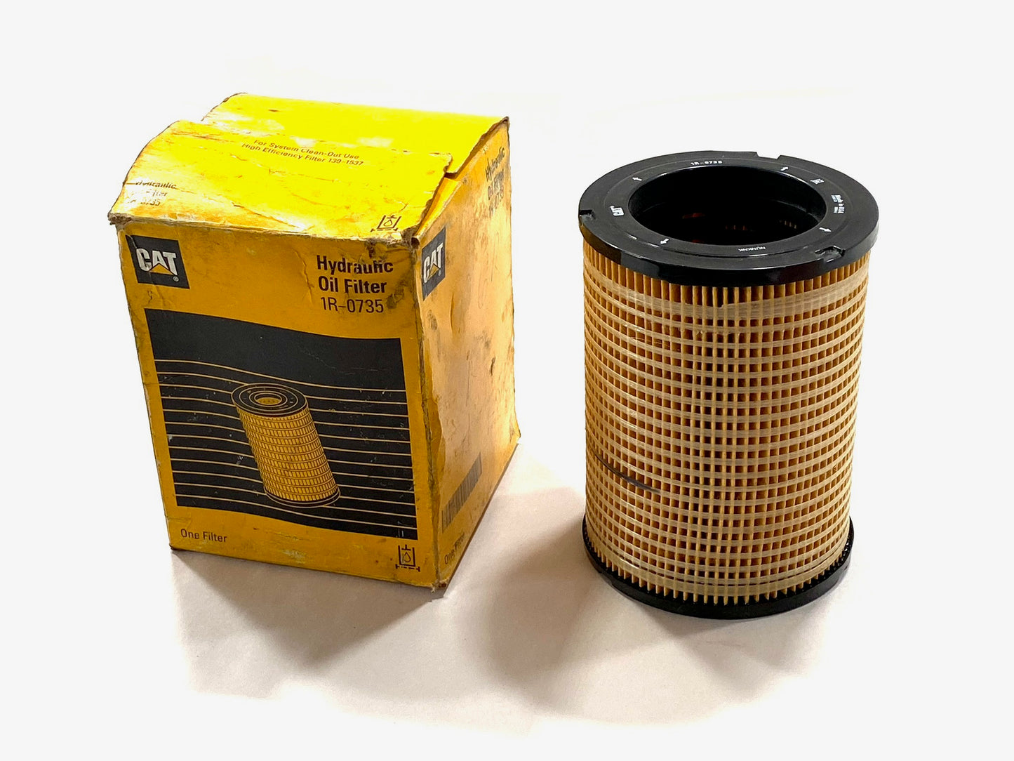 Caterpillar Hydraulic Fluid Oil Filter Element OEM NOS Cat 1R-0735