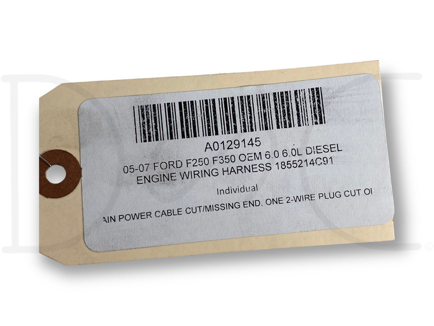 05-07 Ford F250 F350 OEM 6.0 6.0L Diesel Engine Wiring Harness 1855214C91 *BLEM*