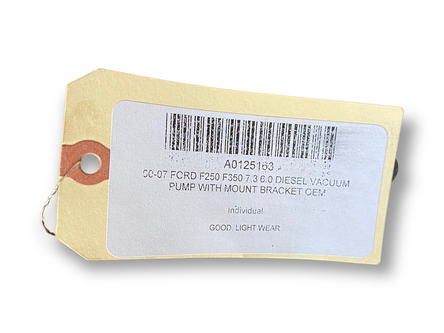 00-07 Ford F250 F350 7.3 6.0 Diesel Vacuum Pump With Mount Bracket OEM