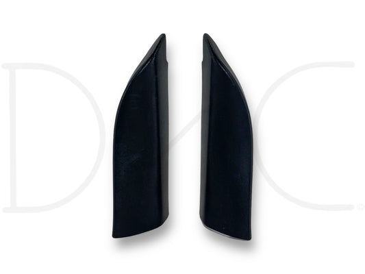 99-07 Ford F250 F350 LH RH Left Right Door Sail Trim Panel Covers Set Black OE