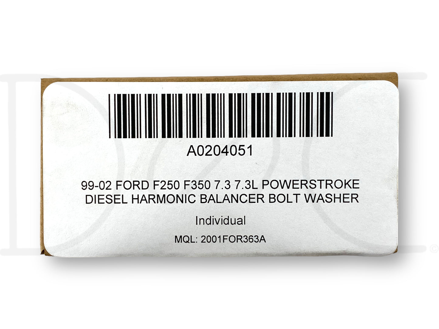 99-02 Ford F250 F350 7.3 7.3L Powerstroke Diesel Harmonic Balancer Bolt Washer