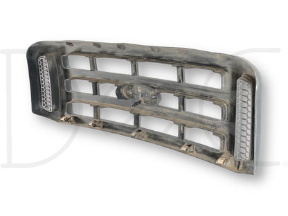 05-07 Ford F250 F350 Super Duty Grill Grille OEM Black