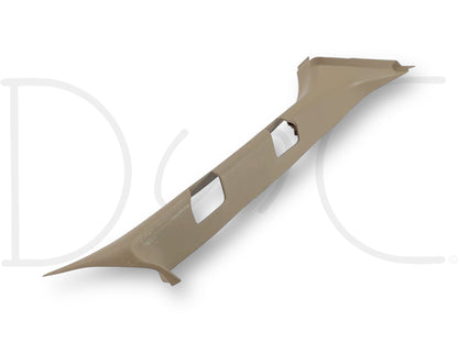 99 Ford F250 F350 RH Passenger A Pillar Trim Panel Prairie Tan F81B-25025A82-AJW