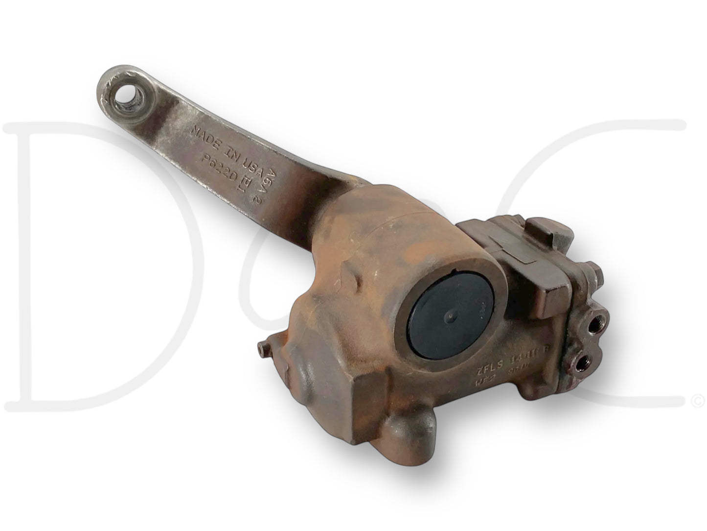 08-10 Ford F450 F550 Power Steering Gearbox W/ Pitman Arm 8C34-3504-BC Gear Box
