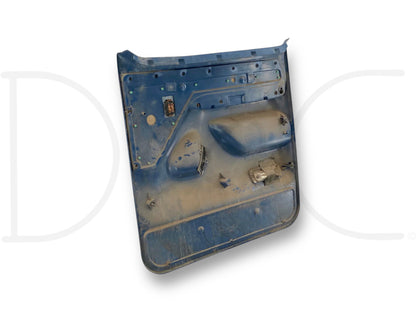 94-97 Ford F250 F350 LH Left Driver Rear Door Panel Power Blue OE