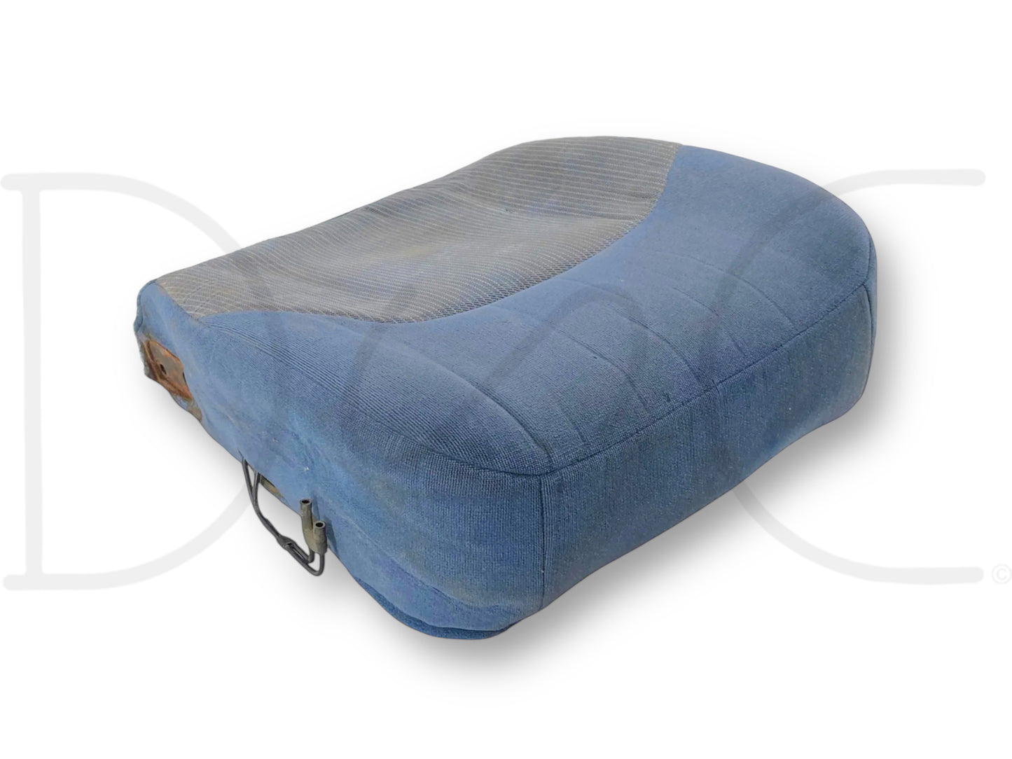 92-97 Ford F250 F350 RH Right Passenger Seat Bottom Cushion Electric Lumbar Blue