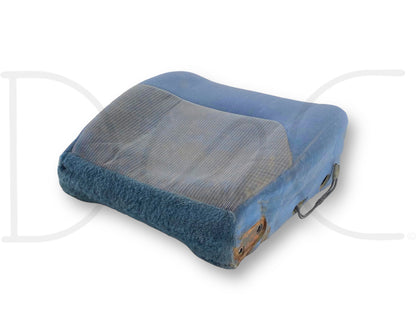 92-97 Ford F250 F350 RH Right Passenger Seat Bottom Cushion Electric Lumbar Blue