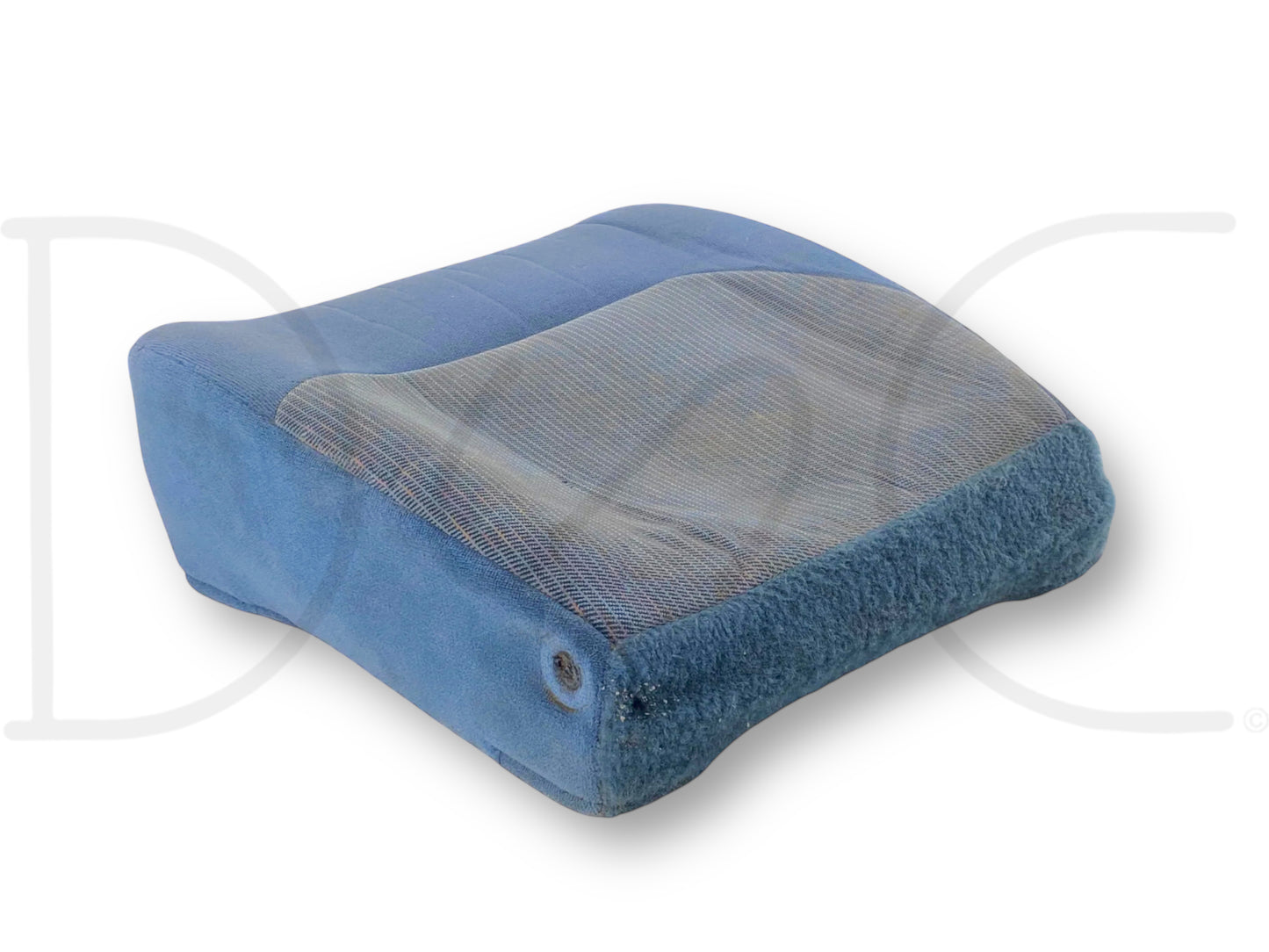 92-97 Ford F250 F350 RH Right Passenger Seat Bottom Cushion Electric Lumbar Blue