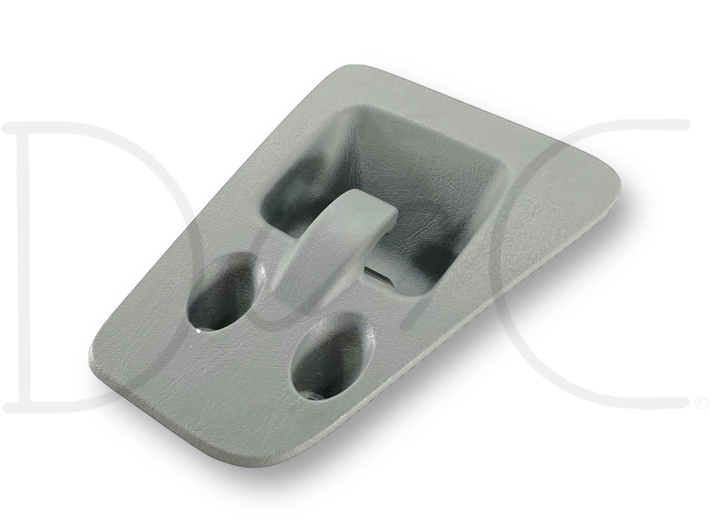 05-07 Ford F250 F350 Center Dash Trash Bag Hook Trim Panel Gray OE