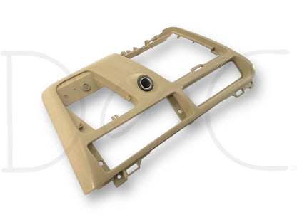 05-07 Ford F250 F350 Center Lower Dash Panel Tan Dashboard OE 5C34-2504302-B