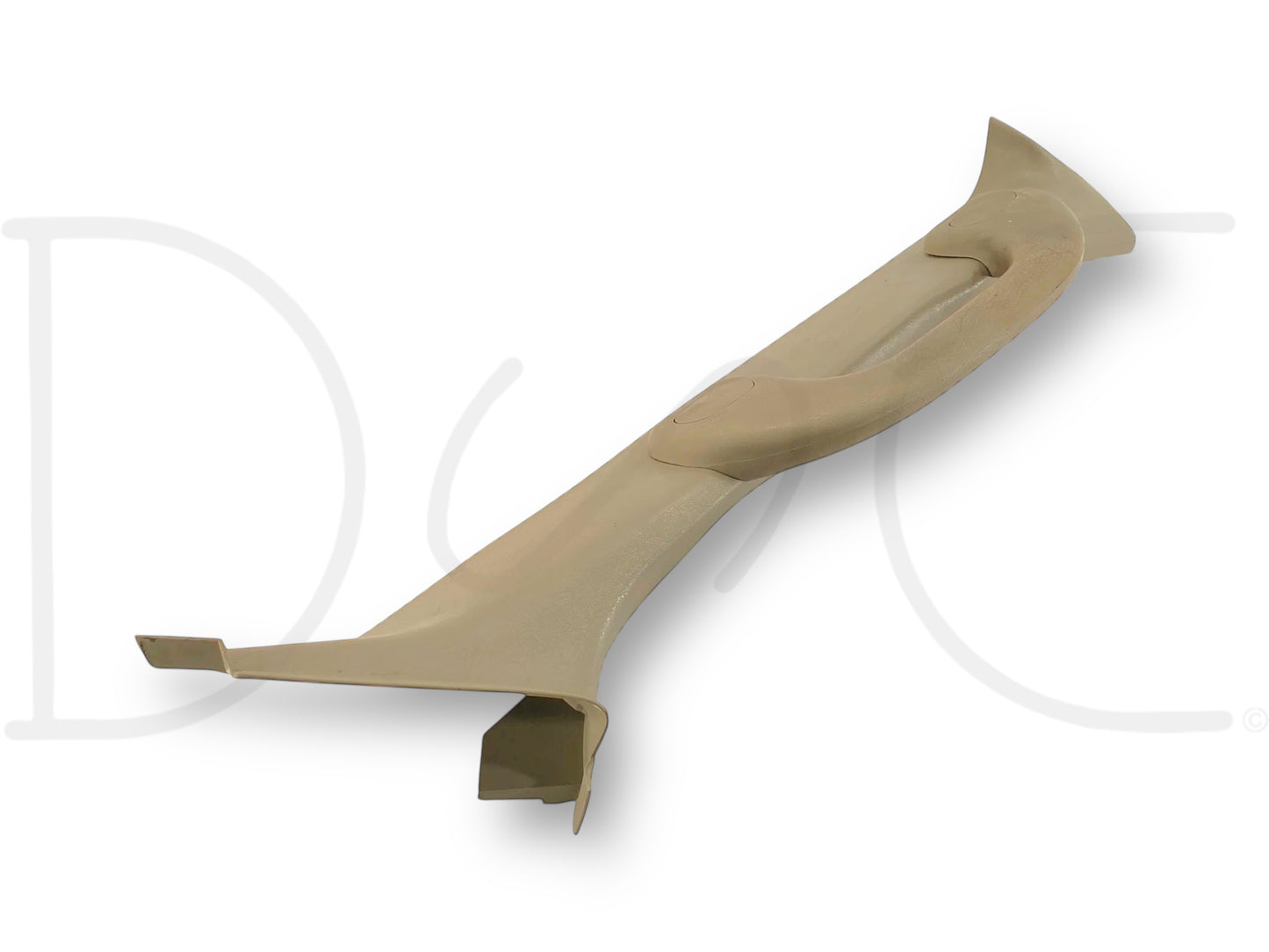 03-07 Ford F250 F350 RH Right Passenger A-Pillar Trim Grab Handle Tan OE