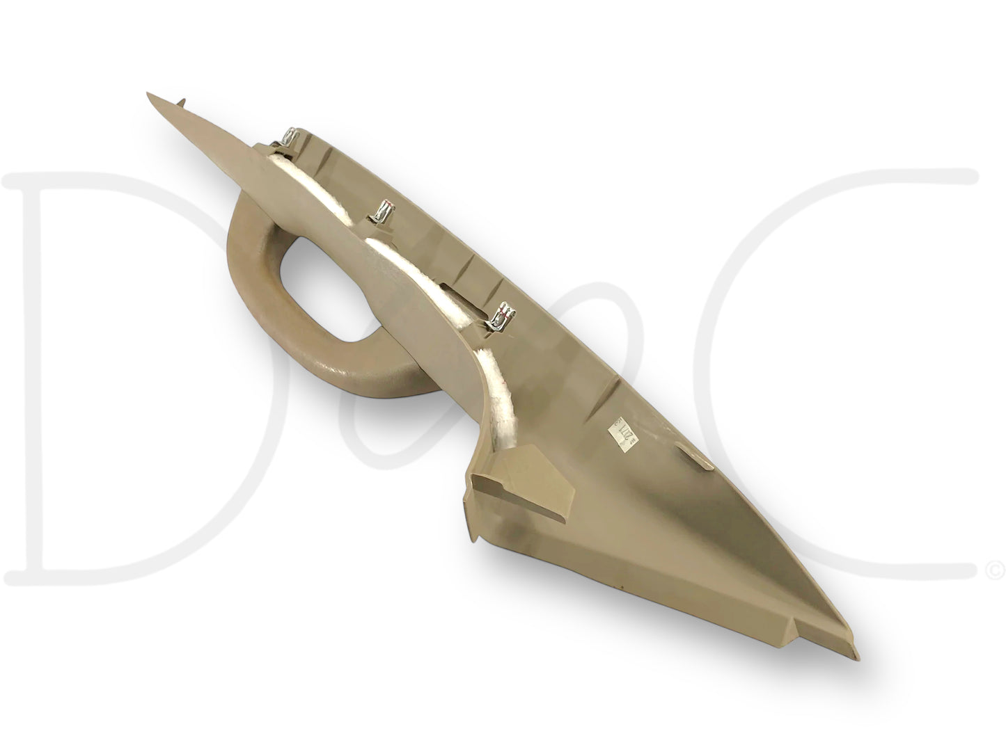 03-07 Ford F250 F350 RH Right Passenger A-Pillar Trim Grab Handle Tan OE