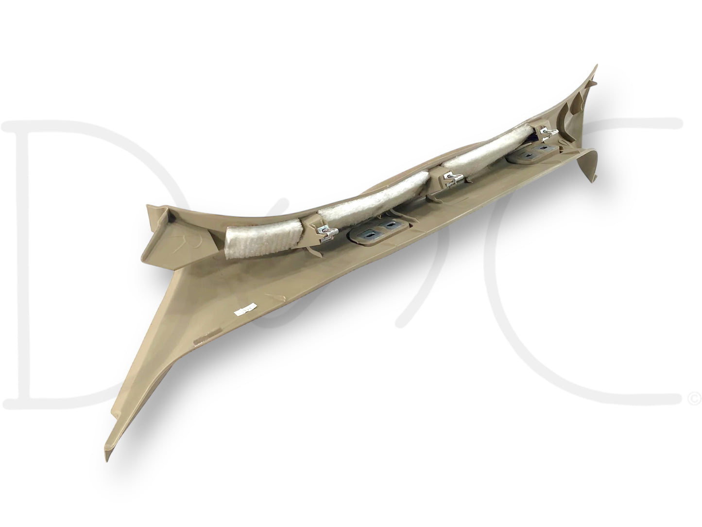 03-07 Ford F250 F350 RH Right Passenger A-Pillar Trim Grab Handle Tan OE