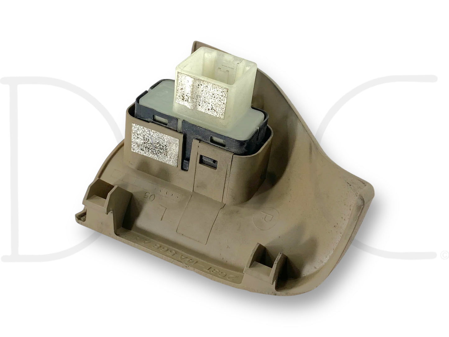 02-07 Ford F250 F350 Crew Cab LH Left Driver Rear Door Window Switch Tan OEM