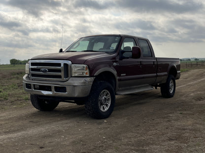 2005-2007 Ford F250 F350 Front LH Door Maroon/Tan Kr