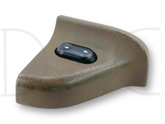02-07 Ford F250 F350 Crew Cab LH Left Driver Rear Door Window Switch Dark Tan