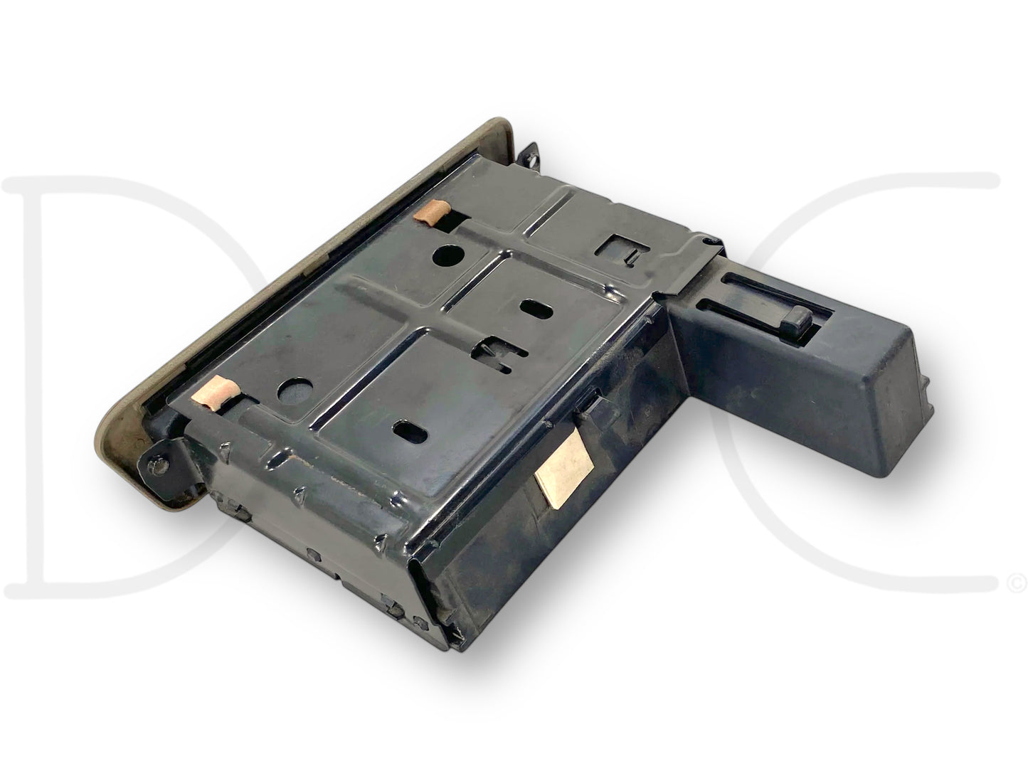 99-04 Ford F250 F350 Dash Cupholder Pull Out Assembly Tan OE