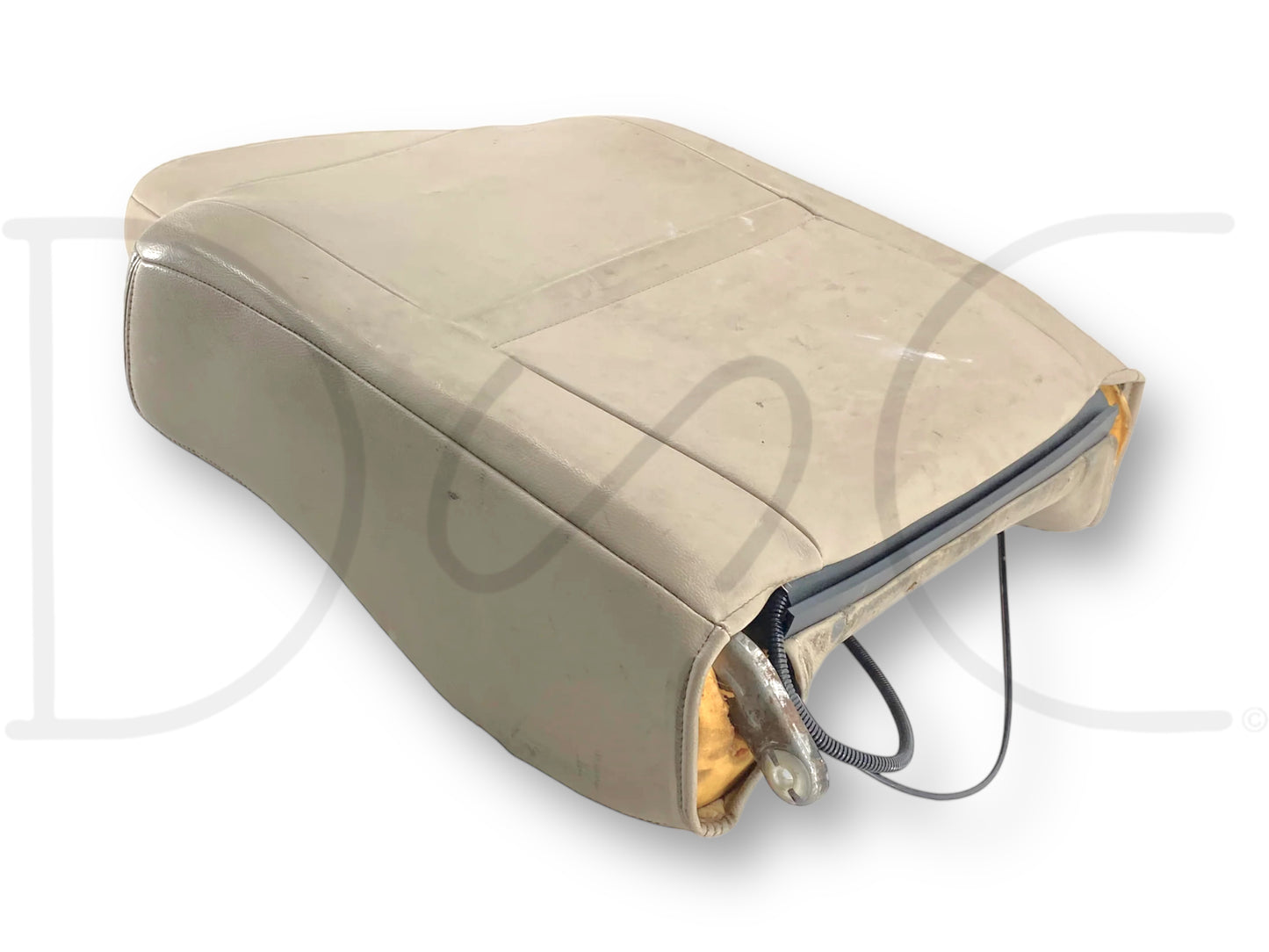 03-07 Ford F250 F350 Lariat RH Right Passenger Seat Back Cushion Heat Tan