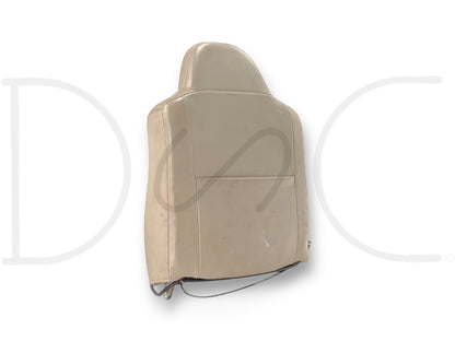03-07 Ford F250 F350 Lariat RH Right Passenger Seat Back Cushion Heat Tan