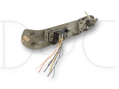 95-98 Chevy GMC RH Right Passenger Front Power Window Lock Switch Panel Gray