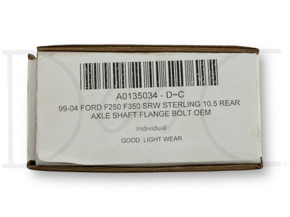 99-04 Ford F250 F350 SRW Sterling 10.5 Rear Axle Shaft Flange Bolt OEM