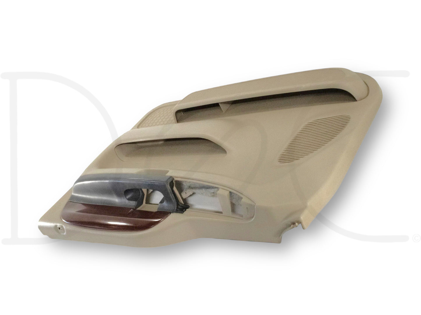 05-07 Ford F250 F350 Lariat RH Right Passenger Front Door Panel Tan OE
