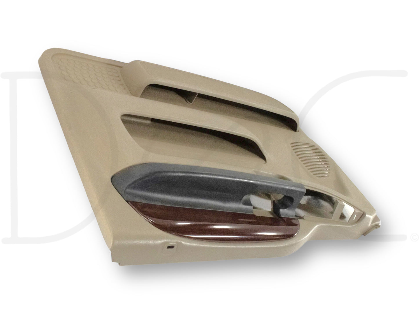 05-07 Ford F250 F350 Lariat RH Right Passenger Front Door Panel Tan OE