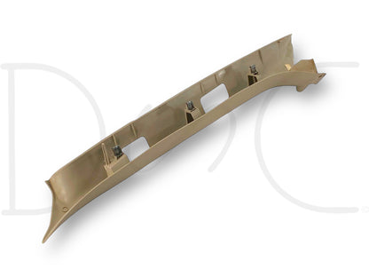99-02 Ford F250 F350 Lariat Rh Passenger A Pillar Trim Panel Tan