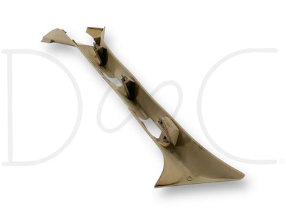 99-02 Ford F250 F350 Lariat Rh Passenger A Pillar Trim Panel Tan