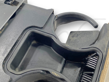 99-04 Ford F250 F350 Dash Cupholder Pull Out Assembly Tan Oe