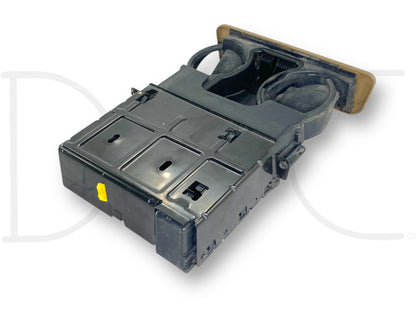 99-04 Ford F250 F350 Dash Cupholder Pull Out Assembly Tan Oe