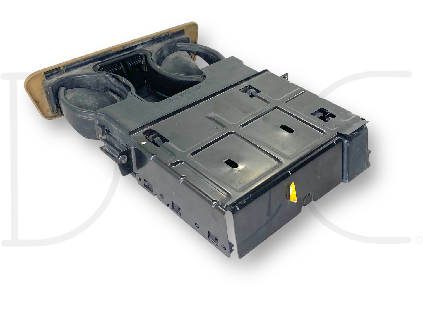 99-04 Ford F250 F350 Dash Cupholder Pull Out Assembly Tan Oe