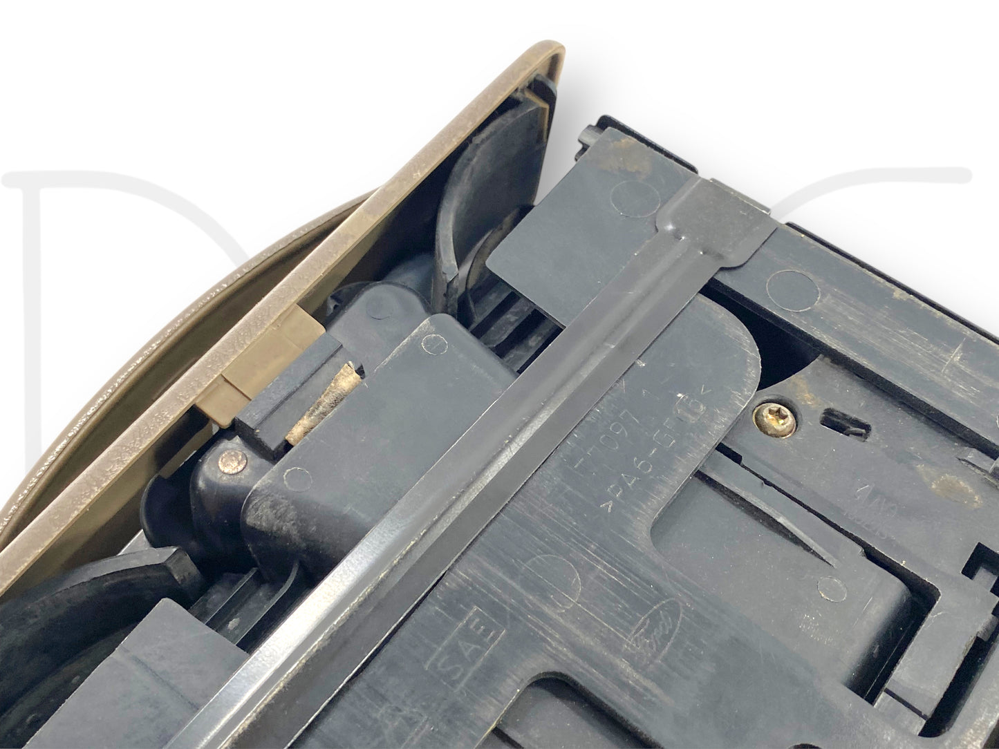 99-04 Ford F250 F350 Dash Cupholder Pull Out Assembly Tan Oe