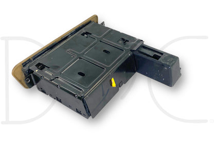 99-04 Ford F250 F350 Dash Cupholder Pull Out Assembly Tan Oe