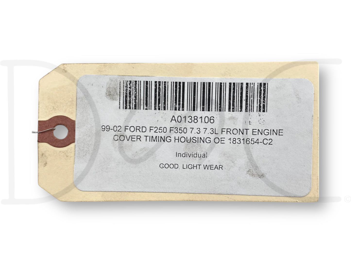 99-02 Ford F250 F350 7.3 7.3L Front Engine Cover Timing Housing OE 1831654-C2
