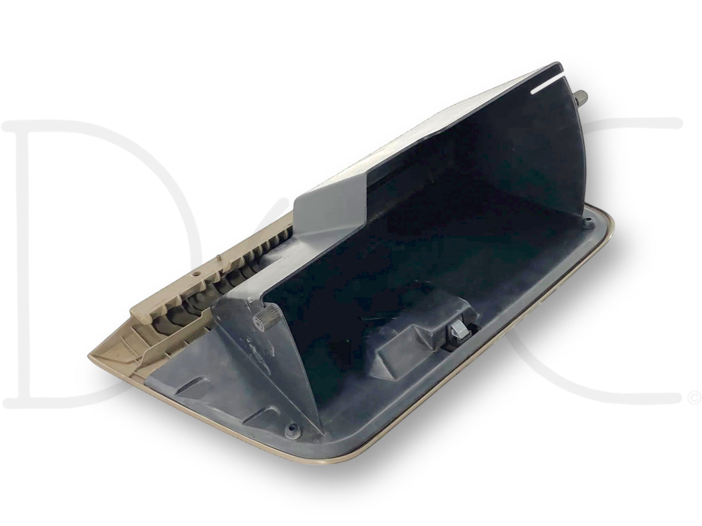 03-07 Ford F250 F350 Super Duty Tan Glove Box Storage Compartment