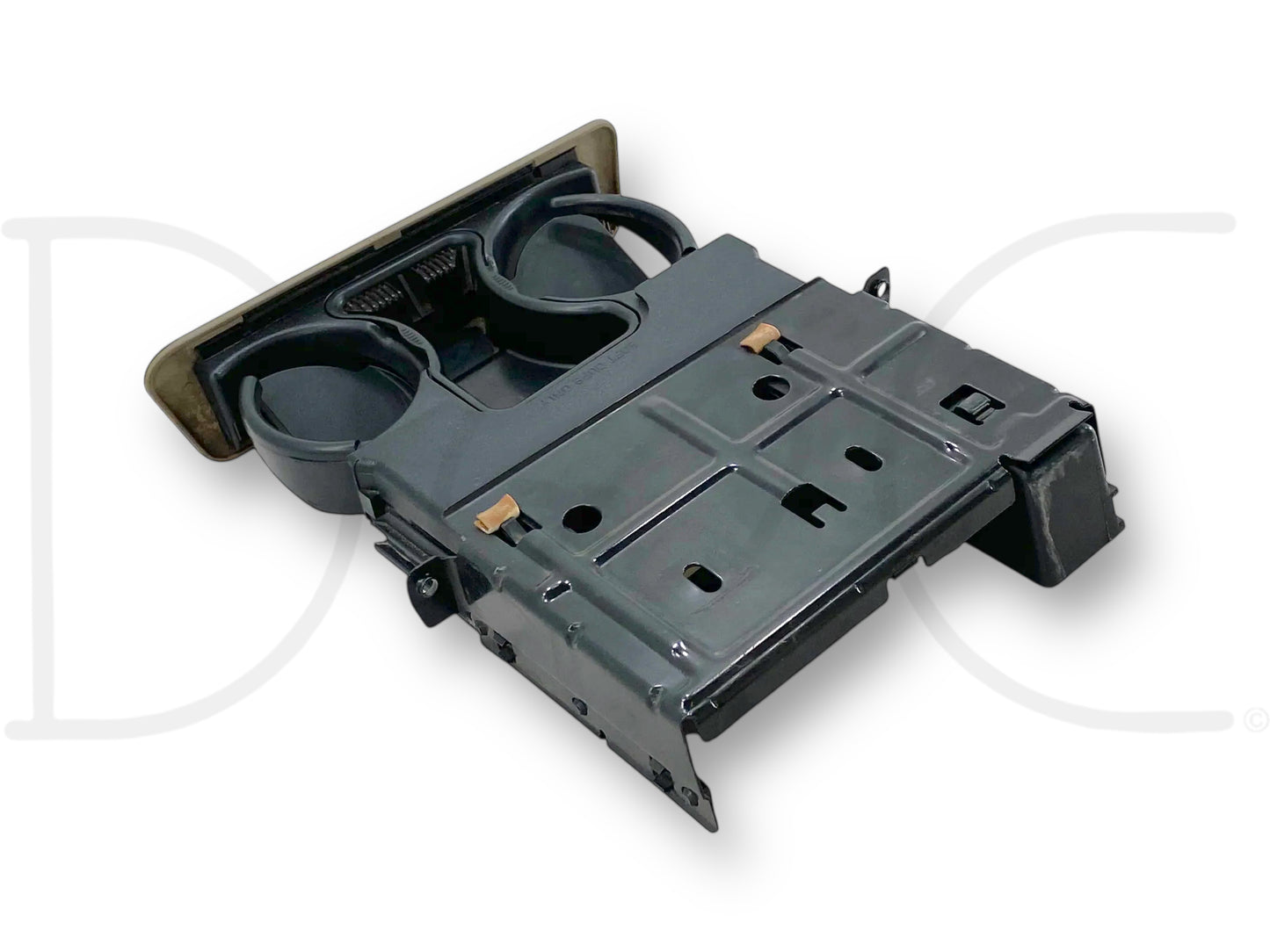 99-04 Ford F250 F350 Dash Cupholder Pull Out Assembly Tan OE