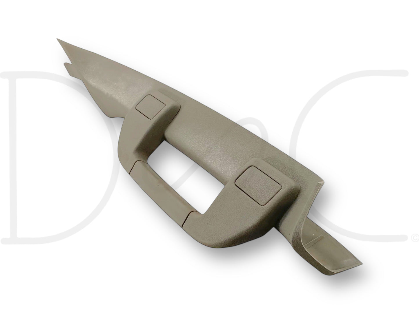 08-10 Ford F250 F350 RH Right Passenger A-Pillar Trim W/ Grab Handle Stone OE