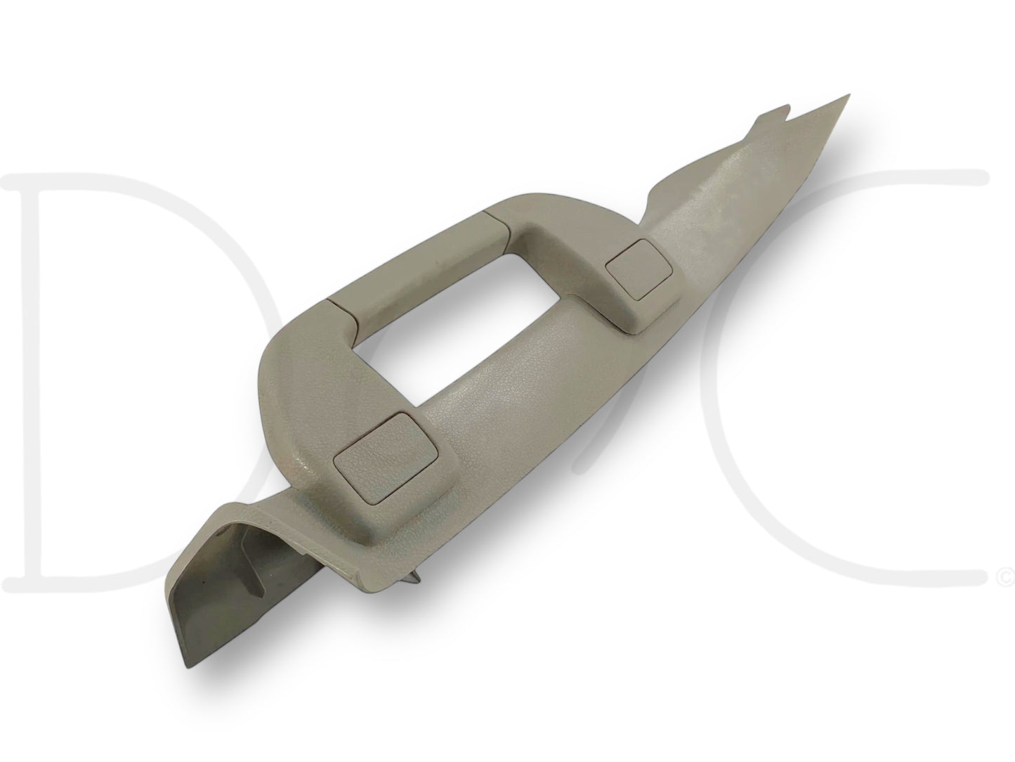 08-10 Ford F250 F350 RH Right Passenger A-Pillar Trim W/ Grab Handle Stone OE