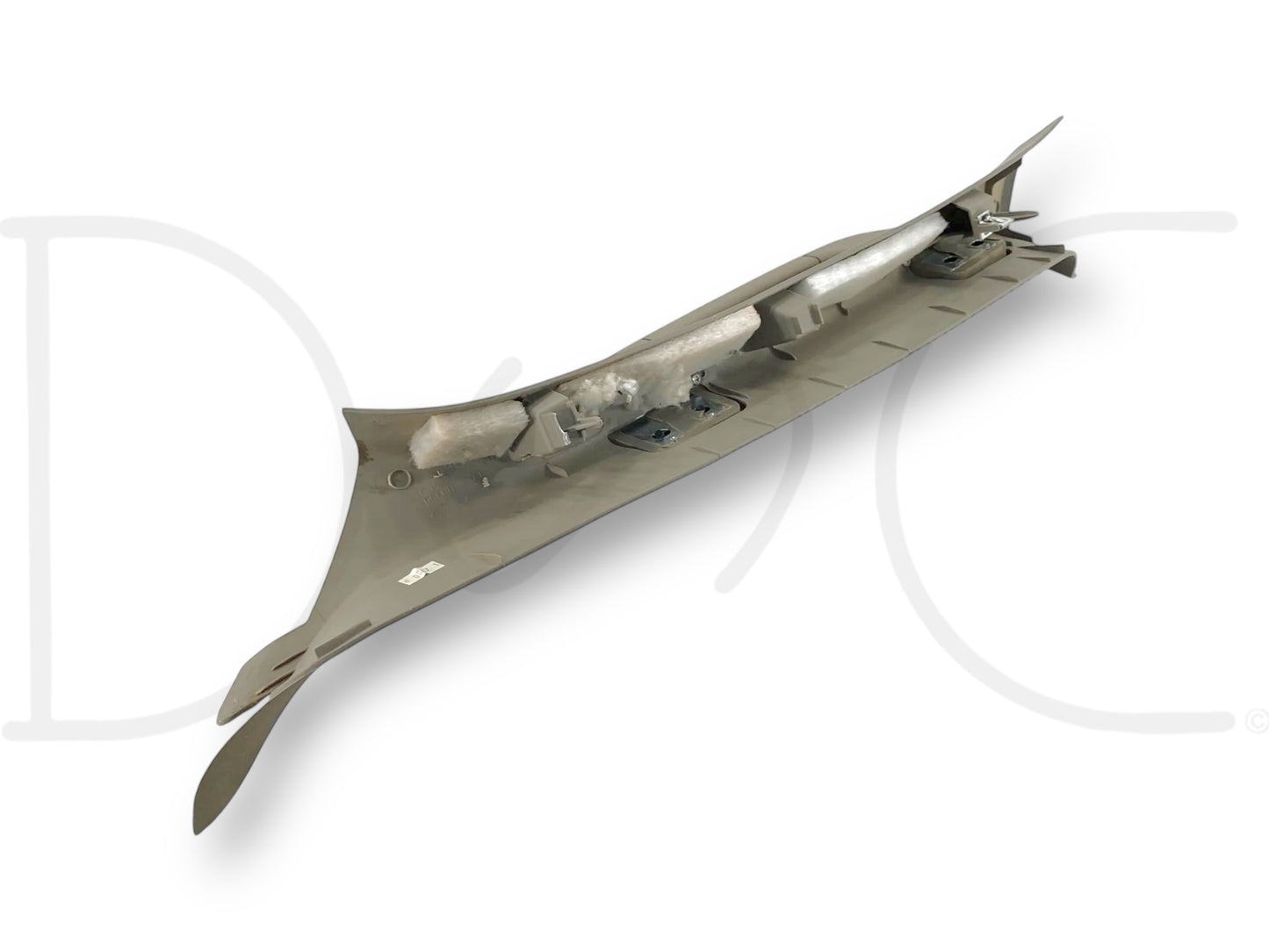 08-10 Ford F250 F350 RH Right Passenger A-Pillar Trim W/ Grab Handle Stone OE