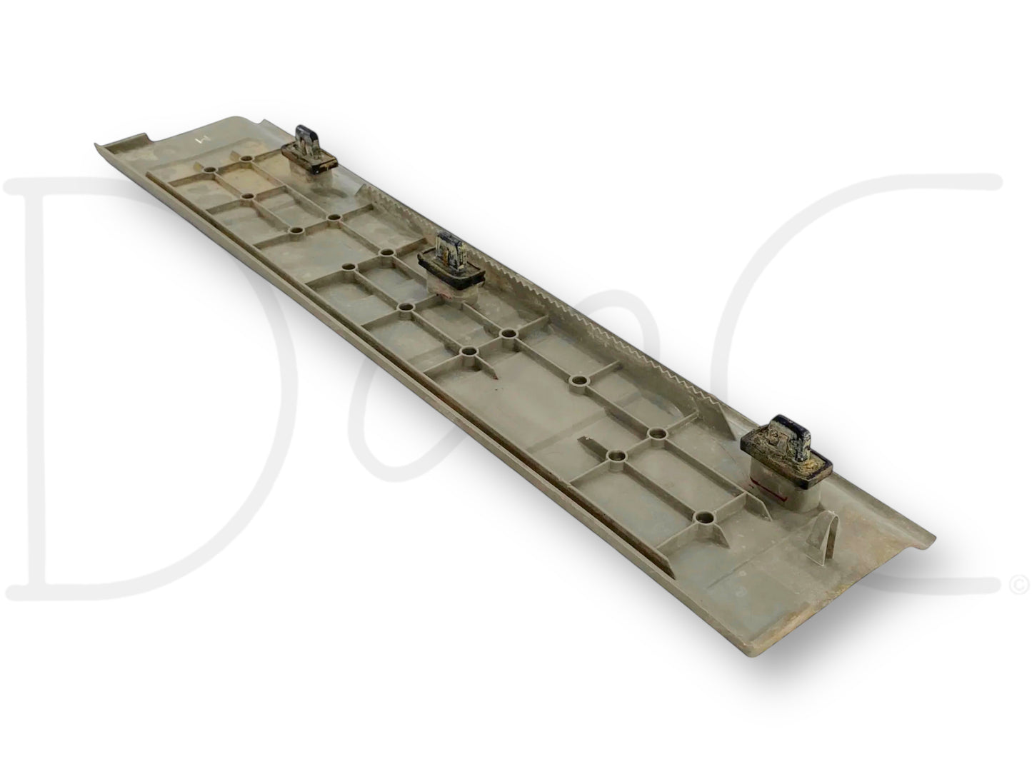 08-10 Ford F250 F350 LH Left Driver Rear Rocker Sill Trim Panel Stone OE