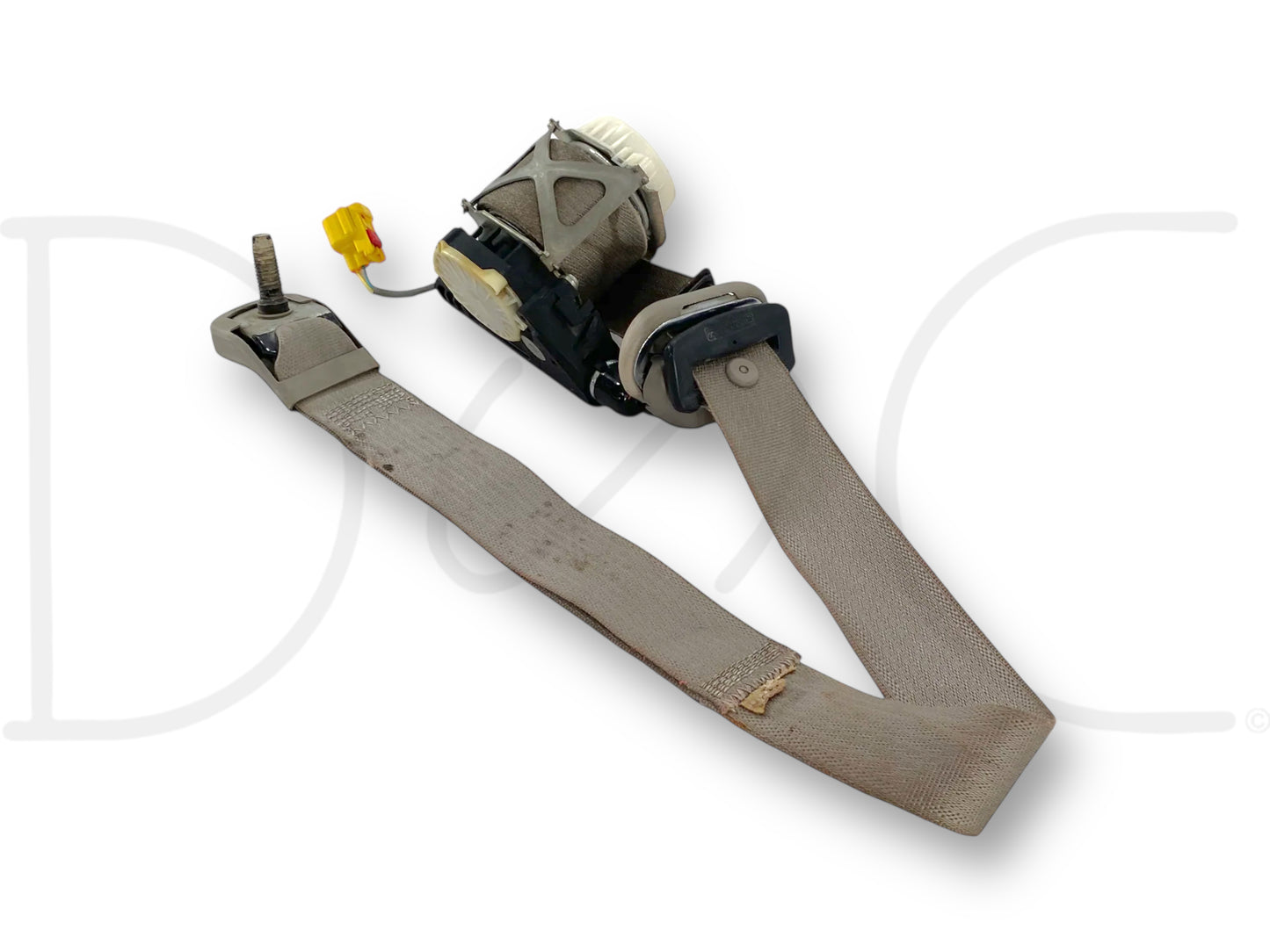 08-10 Ford F250 F350 LH Left Driver Front Seat Belt Seatbelt Stone OE