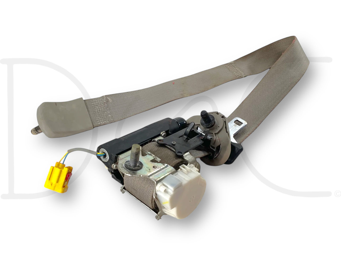 08-10 Ford F250 F350 LH Left Driver Front Seat Belt Seatbelt Stone OE